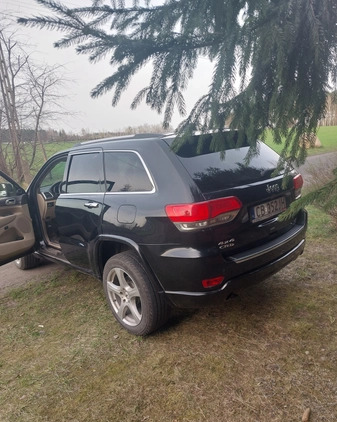 Jeep Grand Cherokee cena 65999 przebieg: 202425, rok produkcji 2013 z Góra małe 172